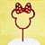 Topo de Bolo - Minnie Mouse - 1UN - Ref 1753 - Rizzo - Imagem 1