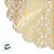 Tapetinho Para Doces - Arabesque Ouro - 7cm - 100 unidades - Cromus - Rizzo - Imagem 3