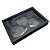 Caixa Coração Diamantado - 3 Cavidades - Preto - 19,5x14cm - 5 unidades - Crystal - Rizzo - Imagem 2