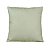 Capa para Almofada Premium - Verde Pastel Liso com Cardone Branco - 43x43cm - 1 unidade - Rizzo - Imagem 2