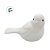 Passarinho Decorativo de Cerâmica - Branco - 7cm - 1 unidade - Rizzo - Imagem 3