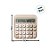 Calculadora 12 Dígitos com Teclado Mecânico  - Caramelo - 14x13,5x3,2cm - 1 unidade - Deli - Rizzo - Imagem 3