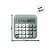 Calculadora 12 Dígitos com Teclado Mecânico  - Verde - 14x13,5x3,2cm - 1 unidade - Deli - Rizzo - Imagem 3
