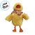 Pato Decorativo com Lenço - Laranja e Branco - 10x19x9cm - 1 unidade - Cromus - Rizzo - Imagem 4