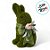 Enfeite Decorativo de Páscoa - Coelho Verde com Laço e Flores - 10x16x13cm - 1 unidade - Cromus - Rizzo - Imagem 6