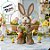 Enfeite Decorativo de Páscoa - Coelho com Cenoura - 18x45x16cm - 1 unidade - Cromus - Rizzo - Imagem 7