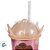 Copo com Canudo e Tampa Coroa - Bela - 500ml - Disney Original - 1 unidade - Plasútil - Rizzo - Imagem 4