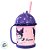 Caneca com Canudo e Tampa - Kuromi - Hello Kitty - 360ml - 1 unidade - Plasútil - Rizzo - Imagem 5