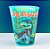 Copo de Plástico Dinossauros - Watch The Claws - 280ml - 1 unidade - Plasútil - Rizzo - Imagem 1