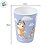 Copo de Plástico Bluey - Amigos - 280ml - 1 unidade - Plasútil - Rizzo - Imagem 3