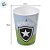 Copo de Plástico De Colorir Botafogo - Glorioso - 320ml - 1 unidade - Plasútil - Rizzo - Imagem 3
