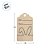 Tag Decorativa de Páscoa - Orelhas - Kraft - 7x4cm - 10 unidades - Massai - Rizzo - Imagem 3