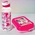 Conjunto Garrafa com Canudo e Sanduicheira - Minnie Mouse Rosa - 1 unidade - Disney Original - Rizzo - Imagem 1