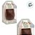 Caixa New Maleta Para Ovo de 350g com Visor - Doce Páscoa - 22,5x11cm - 6 unidades - Cromus  - Rizzo - Imagem 3