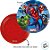 Kit Copo e Prato de Papel - Vingadores - 16 Itens - 1 unidade - Disney Original - Regina - Rizzo - Imagem 2