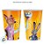 Kit Copo e Prato de Papel - Zootopia - 16 Itens - 1 unidade - Disney Original - Regina - Rizzo - Imagem 3