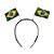 Tiara Bandeira do Brasil - Copa do Mundo - 10x16cm - 10 unidades - Rizzo - Imagem 2