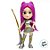 Boneca Mira Guerreiras do K-POP - Roupa Prateada - 15cm - 1 unidade - Rizzo - Imagem 2