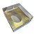 Caixa Para Meio Ovo de Colher de 150g - Ouro Texturizado - 15x13x6,5cm - 5 unidades - ASSK - Rizzo - Imagem 2