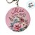 Chaveiro com Mini Espelho Portátil - Rosa - Mãe Amor Eterno - 7x7cm - 1 unidade - Rizzo - Imagem 2