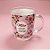 Caneca de Vidro Transparente - Rosa e Flores - Mãe Amor Eterno - 320ml - 1 unidade - Rizzo - Imagem 1