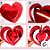 Kit Decorativo de Enfeites Pendentes - Coração 3D - 1 unidade - Rizzo - Imagem 4