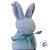 Enfeite Decorativo de Páscoa - Coelho de Pó de Flocagem - Azul - 14x5cm - 1 unidade - Rizzo - Imagem 3