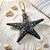 Enfeite Decorativo Para Pendurar - Estrela do Mar - Azul Escuro - 17cmx17cm - 1 unidade - Rizzo - Imagem 1