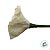 Flor Decorativa de Papel - Papoula Branca - 40cm - 1 unidade - FlorArte - Rizzo - Imagem 4