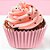 Mini Forminha Para Cupcake Impermeável - Rosa Claro - 4,1x2,6cm - 45 unidades - Regina - Rizzo - Imagem 1