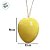Enfeite Decorativo Para Pendurar - Ovo de Páscoa - Amarelo - 16cm - 1 unidade - FlorArte - Rizzo - Imagem 3