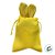 Saco de Páscoa com Orelha - Amarelo -13x12cm - 1 unidade - Rizzo - Imagem 3