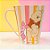 Caneca de Plástico Ursinho Pooh - Listras - 360ml - Disney Original - 1 unidade - Plasútil - Rizzo - Imagem 1