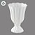 Vaso Decorativo - Slim - Branco- 17cm - 1 unidade - Rizzo - Imagem 2