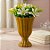 Vaso Decorativo - Slim - Dourado - 17cm - 1 unidade - Rizzo - Imagem 1