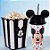 Kit Cinema - Balde de Pipoca e Copo com Orelha e Canudo - Mickey Mouse - Disney Original - 1 unidade - Plasútil - Rizzo - Imagem 1