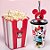 Kit Cinema - Balde de Pipoca e Copo Holográfico - Minnie Red - Disney Original - 1 unidade - Plasútil - Rizzo - Imagem 1