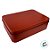 Lata de Metal Retangular - Vermelho - 14x10x4,5cm  - 1 unidade - Rizzo - Imagem 4