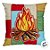 Almofada Decorativa de Festa Junina - São João - Fogueira - 43cm - 1 unidade - Rizzo - Imagem 2