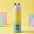 Garrafa Térmica Hello Bear - Amarela - 400ml - 1 unidade - Rizzo - Imagem 1