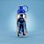 Garrafa Squeeze Sleeve - Batman Dark Knight - Azul - 550ml  - 1 unidade - Rizzo - Imagem 1