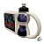 Kit Lancheira Com Garrafa Batman e Coringa - Branco - 12x25cm - 250ml  - 1 unidade - Rizzo - Imagem 2
