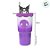 Copo Térmico Topper - Kuromi - Hello Kitty - 600ml - 1 unidade - Zonacriativa - Rizzo - Imagem 3