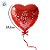 Balão de Festa Microfoil Coração - Vermelho e Rosa - Te Amo - 25cm - 1 unidade - Rizzo - Imagem 3