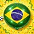 Balão de Festa Microfoil Redondo - Verde e Amarelo - Bandeira do Brasil - 45cm - 50 unidades - Rizzo - Imagem 1