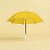 Mini Guarda-Chuva - Amarelo - 40cm - 1 unidade - Cromus - Rizzo - Imagem 1