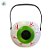 Baldinho de Halloween Com Alça - Olho Verde - 21cm - 1 unidade - Rizzo - Imagem 2