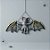 Enfeite Decorativo de Halloween - Morcego - 77cm - 1 unidade - Rizzo - Imagem 1