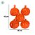 Enfeite Decorativo de Halloween - Abóboras - 45cm - 1 unidade - Rizzo - Imagem 3