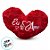 Coração de Pelúcia Eu Te Amo - Modelo 2 - 38x30x10cm - 1 unidade - Rizzo - Imagem 2